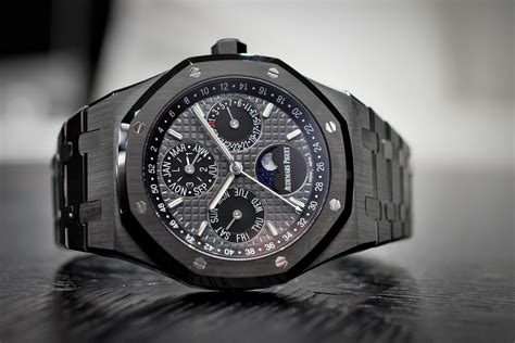 audemars piguet royal oak black price|audemars piguet royal oak precio.